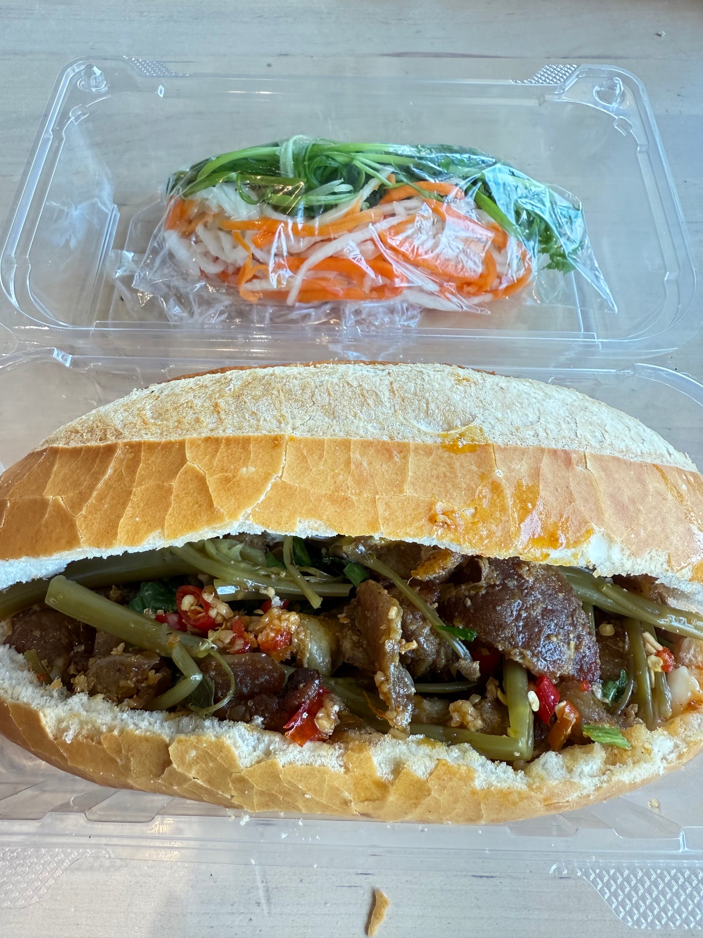 Bánh Mì Thịt Nướng - Grilled Pork