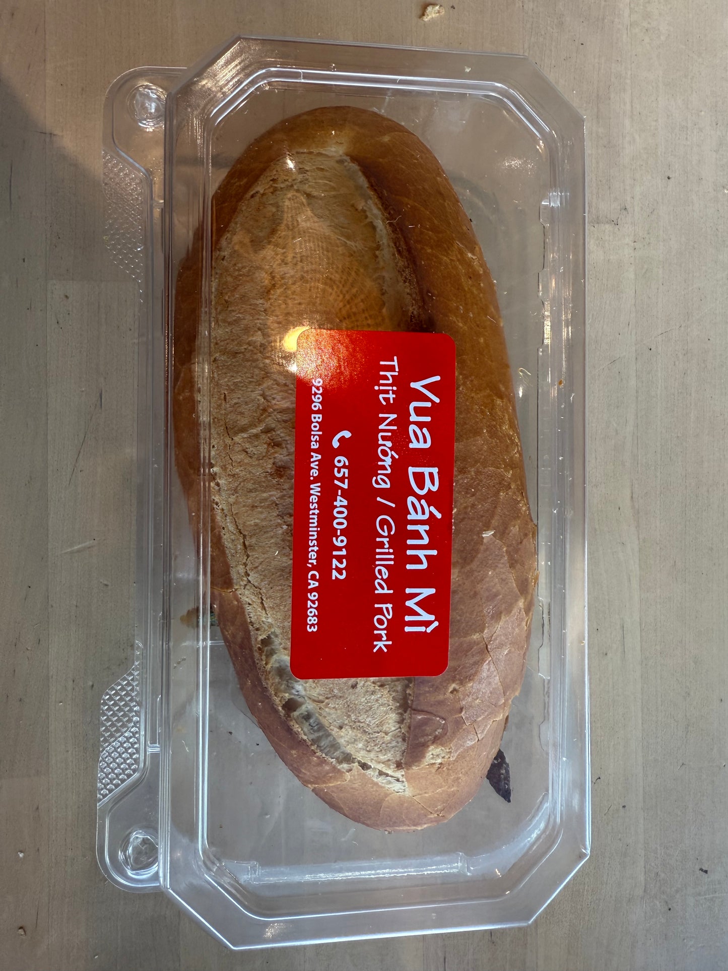 Bánh Mì Thịt Nướng - Grilled Pork