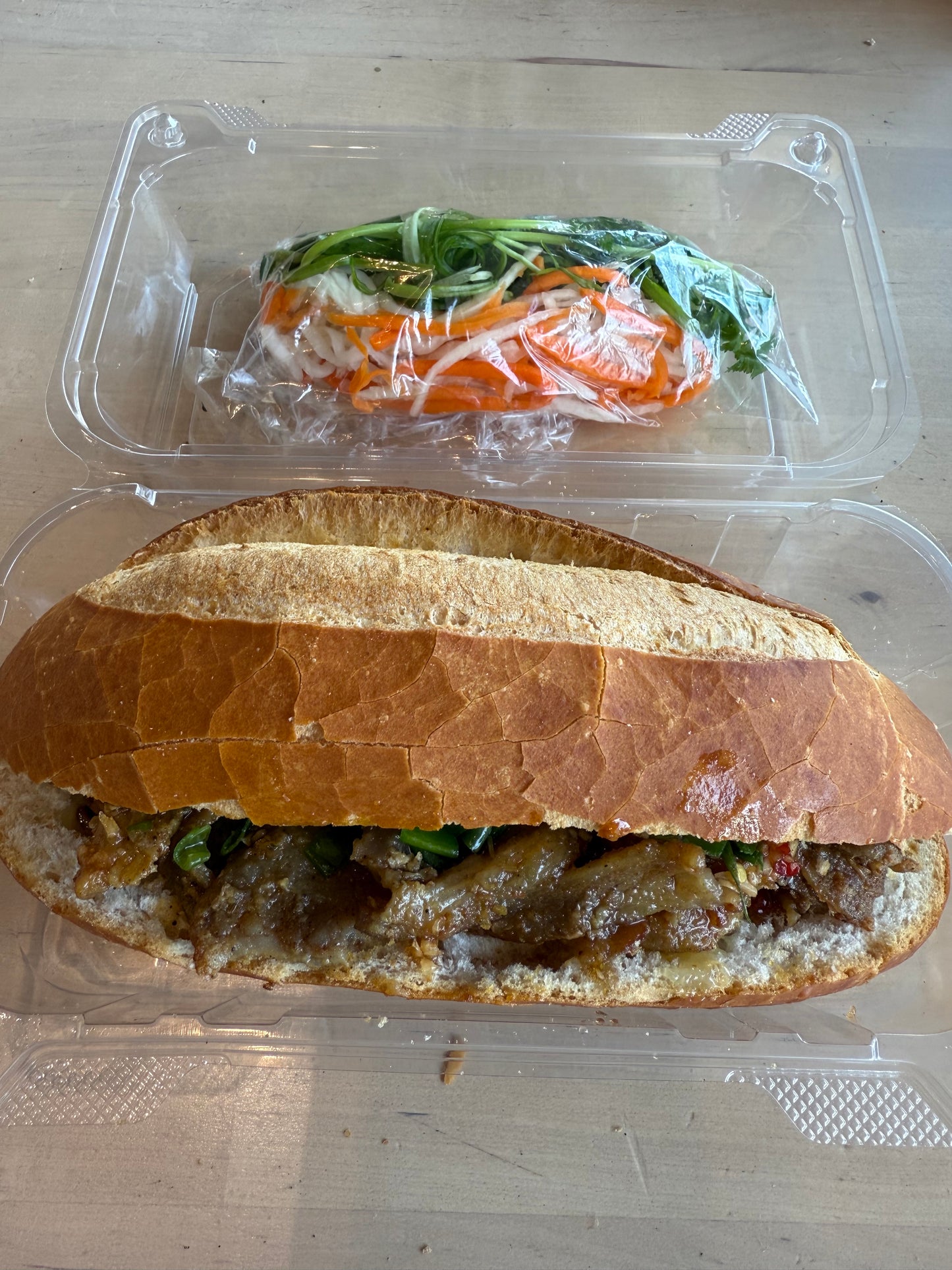 Bánh Mì Thịt Nướng - Grilled Pork