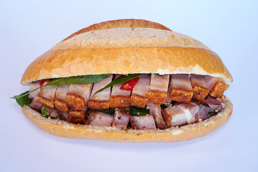 Bánh Mì Heo Quay - Crispy Pork
